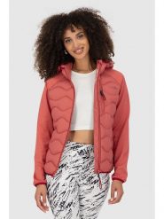 Alife and kickin Kurtka funkcyjna "ArwenAK" w kolorze brzoskwiniowym rozmiar: L. Pomarańczowe kurtki sportowe damskie Alife and Kickin, l, bez wzorów, bez kaptura. Za 174.84 zł.