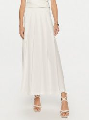 ViCOLO Spódnica plisowana TB0979 Biały Relaxed Fit. Białe spódnice damskie ViCOLO, s, bez wzorów, z wiskozy. Za 649.99 zł.