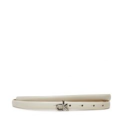 Pasek Damski Calvin Klein. Białe paski damskie Calvin Klein, bez wzorów. Za 129.99 zł.