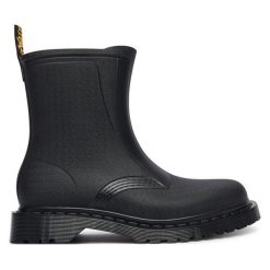 Kalosze Dr. Martens. Czarne kalosze damskie Dr Martens, bez wzorów. Za 679.99 zł.