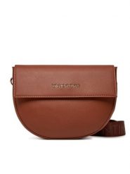 Valentino Torebka VBS3XJ02 Brązowy. Brązowe listonoszki damskie Valentino, bez wzorów, ze skóry, bez dodatków. Za 281.99 zł.