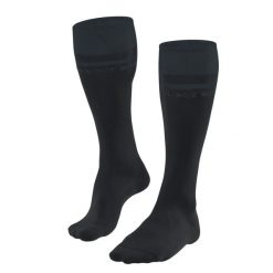 Podkolanówki damskie Falke SK7 Race. Czarne skarpetki damskie Falke, bez wzorów, z elastanu. Za 179.00 zł.