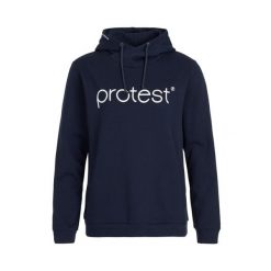 Damska klasyczna bluza z kapturem Protest. Niebieskie bluzy damskie Protest, bez wzorów, z kapturem. W wyprzedaży za 223.50 zł.