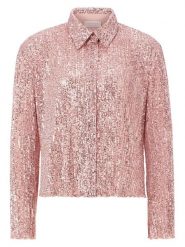 Rich & Royal Bluzka w kolorze jasnoróżowym rozmiar: XL. Różowe bluzki damskie Rich & Royal, xl, bez wzorów, bez kołnierzyka, bez ramiączek. Za 213.18 zł.