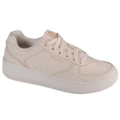 Buty sportowe do chodzenia damskie, Sport Court 2.0 - Core Essential. Brązowe obuwie sportowe casual damskie Skechers, trekkingowe, Skechers Sport. Za 229.99 zł.