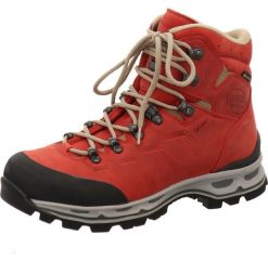 Buty trekkingowe damskie Meindl Bellavista. Czerwone obuwie trekkingowe damskie MEINDL, z gore-texu, za kostkę, bez zapięcia. Za 1,715.00 zł.