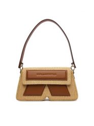 KARL LAGERFELD Torebka B2W30023 Beżowy. Brązowe torebki klasyczne damskie KARL LAGERFELD, ze skóry, bez dodatków. Za 1,399.00 zł.