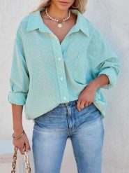 LA Angels Bluzka w kolorze błękitnym rozmiar: M. Niebieskie bluzki damskie LA Angels, m, bez wzorów, bez kołnierzyka, bez ramiączek. Za 156.61 zł.