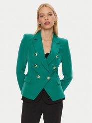 Rinascimento Marynarka CFC0119987003 Zielony Regular Fit. Zielone marynarki i żakiety damskie Rinascimento, xl, bez wzorów, z syntetyku. Za 579.99 zł.