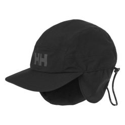 Czapka 5-panelowa Helly Hansen Storm. Czarne czapki z daszkiem damskie Helly Hansen, bez wzorów. Za 319.50 zł.