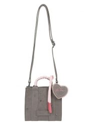 Fritzi aus Preußen Skórzana torebka w kolorze szarym - 18 x 16,5 x 8 cm rozmiar: onesize. Szare torebki klasyczne damskie Fritzi aus Preußen, z materiału, przez ramię, bez dodatków. Za 147.91 zł.