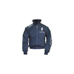 Wodoodporna kurtka jeździecka Umbria Equitazione Modello. Niebieskie kurtki sportowe damskie UMBRIA EQUITAZIONE, m, bez wzorów, z materiału, bez kaptura. Za 424.58 zł.