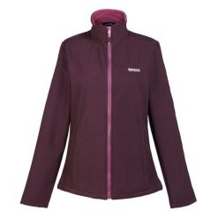 Kurtka Damska Softshell Spacer Connie V. Fioletowe kurtki damskie Regatta, l, bez wzorów, z softshellu, bez kaptura. Za 67.99 zł.