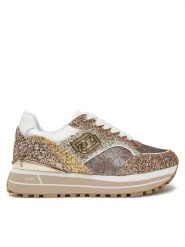 Liu Jo Sneakersy Maxi Wonder BA5015 TX007 Złoty. Żółte obuwie sportowe damskie Liu Jo, z tworzywa sztucznego, bez zapięcia. Za 459.99 zł.