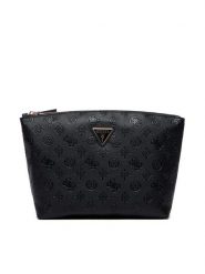 Guess Kosmetyczka Lenwood Travel TWDP21 02965 Czarny. Czarne kosmetyczki damskie Guess, ze skóry, bez dodatków. Za 214.99 zł.