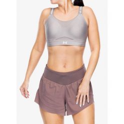 Biustonosz sportowy Under Armour Infinity 2.0 High Sports Big Cup Bra. Szare biustonosze sportowe damskie Under Armour, bez wzorów. Za 198.99 zł.