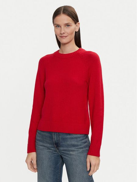 Gap Sweter 483675-05 Czerwony Regular Fit. Czerwone swetry klasyczne damskie GAP, xxs, z bawełny, bez kołnierzyka. Za 159.99 zł.