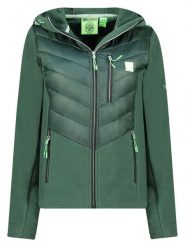 Geographical Norway Kurtka pikowana "Tulka" w kolorze zielonym rozmiar: XXL. Zielone kurtki damskie Geographical Norway, xxl, bez wzorów, bez kaptura. Za 148.26 zł.