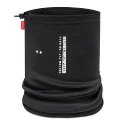 Komin na szyję termoaktywny rowerowy unisex Ultra Pola. Czarne kominy damskie SIROKO, bez wzorów, z materiału. Za 63.00 zł.