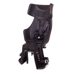 Tylny Fotelik Rowerowy Na Bagażnik Exclusive Tour LED. Czarne foteliki rowerowe BOBIKE. Za 729.99 zł.