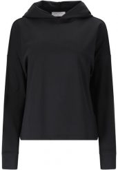 Bluza damska z kapturem Athlecia Guyana. Czarne bluzy damskie Athlecia, bez wzorów, z materiału, z kapturem. Za 237.10 zł.