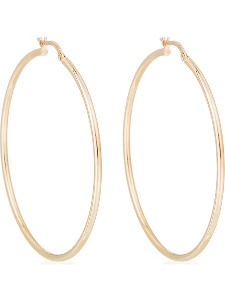 DIAMANTA Złote kolczyki-kreole "Créoles Santa" rozmiar: onesize. Żółte kolczyki damskie DIAMANTA, złote. Za 1,283.99 zł.