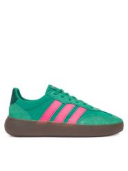 Adidas Sneakersy Barreda Decode JR3540 Zielony. Zielone obuwie sportowe damskie Adidas, z materiału, bez zapięcia. Za 309.99 zł.