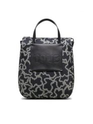 TOUS Plecak Mochila K Pix Soft 2001851551 Czarny. Czarne plecaki tous, bez wzorów, z materiału. Za 749.99 zł.