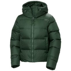 Damska kurtka z kapturem Helly Hansen Essence Down. Czarne kurtki damskie Helly Hansen, bez wzorów, z puchu, z kapturem. W wyprzedaży za 1,125.00 zł.