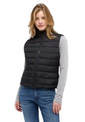 Damska Kamizelka Mustang Style Roberta Jet Black 1015111 4188. Czarne kamizelki damskie Mustang, l, bez wzorów, bez kaptura. Za 219.99 zł.