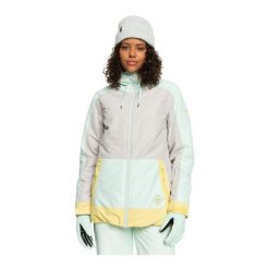 Kurtka narciarska damska Roxy Ravine Insulated Snow. Szare kurtki damskie Roxy, na zimę, l, bez wzorów, z poliesteru, bez kaptura. Za 714.00 zł.