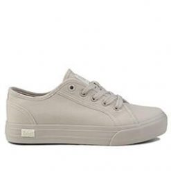 Buty damskie trampki sportowe Lee AVA C WOMEN LOW. Brązowe trampki damskie Lee, bez wzorów, z jeansu, bez zapięcia. Za 106.99 zł.