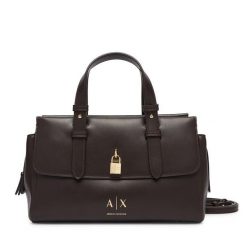 Torebka Armani Exchange. Brązowe torebki klasyczne damskie Armani Exchange, bez dodatków. Za 704.99 zł.