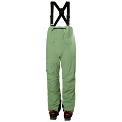 Spodnie narciarskie dla kobiet Helly Hansen Verglas BC. Zielone spodnie sportowe damskie Helly Hansen, na zimę, bez wzorów, narciarskie. W wyprzedaży za 955.55 zł.