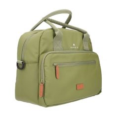 Tylna torba z zaczepami na bagażniku P2R Hapo G Velotaf. Zielone torby na laptopa HAPO-G, bez wzorów, z materiału. Za 231.50 zł.