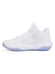 Under Armour Buty "Lockdown 7” w kolorze białym do koszykówki rozmiar: 44. Białe obuwie sportowe damskie Under Armour, z materiału, do biegania. Za 219.60 zł.