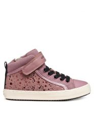 Geox Sneakersy J Kalispera J744GI 0DHHH C8049 D Różowy. Czerwone buty sportowe dziewczęce Geox, bez wzorów, z materiału, bez zapięcia. Za 209.99 zł.