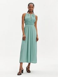 YAS Sukienka koktajlowa Olinda 26032460 Zielony Regular Fit. Zielone sukienki damskie YAS, bez wzorów, z syntetyku, wizytowe, bez ramiączek. Za 139.99 zł.