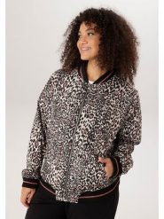 Aniston Kurtka w kolorze czarno-jasnoróżowym rozmiar: 52. Czarne kurtki damskie Aniston, bez wzorów, bez kaptura. Za 252.99 zł.