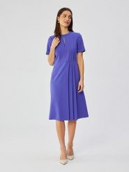 Stylove Sukienka w kolorze fioletowym rozmiar: M. Różowe sukienki damskie Stylove, bez wzorów, bez ramiączek. Za 229.99 zł.