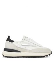 D.A.T.E. Sneakersy Athleta W421-AT-NY Biały. Białe obuwie sportowe damskie D.A.T.E., ze skóry, bez zapięcia. Za 489.99 zł.