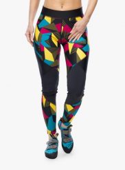 Legginsy wspinaczkowe La Sportiva Dimension Tights. Czarne legginsy damskie La Sportiva, l, bez wzorów, z materiału. Za 269.49 zł.