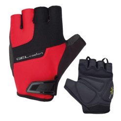 Rękawiczki rowerowe Chiba Gel Comfort. Czerwone rękawiczki damskie CHIBA, bez wzorów. Za 112.99 zł.