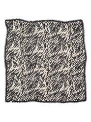 Becksöndergaard Chusta "Zerona" w kolorze kremowo-czarnym - 90 x 90 cm rozmiar: onesize. Brązowe chusty damskie Becksöndergaard, bez wzorów, z materiału. Za 130.99 zł.