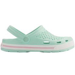 Klapki basenowe damskie Coqui Lindo. Białe klapki damskie Coqui, bez wzorów, bez obcasa, bez zapięcia. Za 151.99 zł.