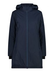 CMP Płaszcz funkcyjny w kolorze granatowym rozmiar: 42. Niebieskie płaszcze damskie CMP, m, bez wzorów, bez kaptura. Za 284.82 zł.