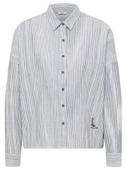 Mustang Koszula Ruby 1016577 Niebieski Loose Fit. Niebieskie koszule damskie Mustang, bez wzorów, z bawełny, bez kołnierzyka, bez ramiączek. Za 209.99 zł.