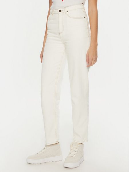 American Vintage Jeansy Jozastreet JOZ11AH24 Biały Straight Fit. Białe jeansy damskie American Vintage. Za 539.99 zł.