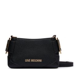 Torebka LOVE MOSCHINO. Czarne listonoszki damskie Love Moschino, bez wzorów, bez dodatków. Za 919.99 zł.