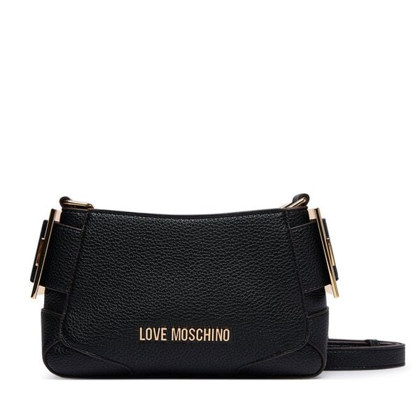 Torebka LOVE MOSCHINO. Czarne listonoszki damskie Love Moschino, bez wzorów, bez dodatków. Za 919.99 zł.